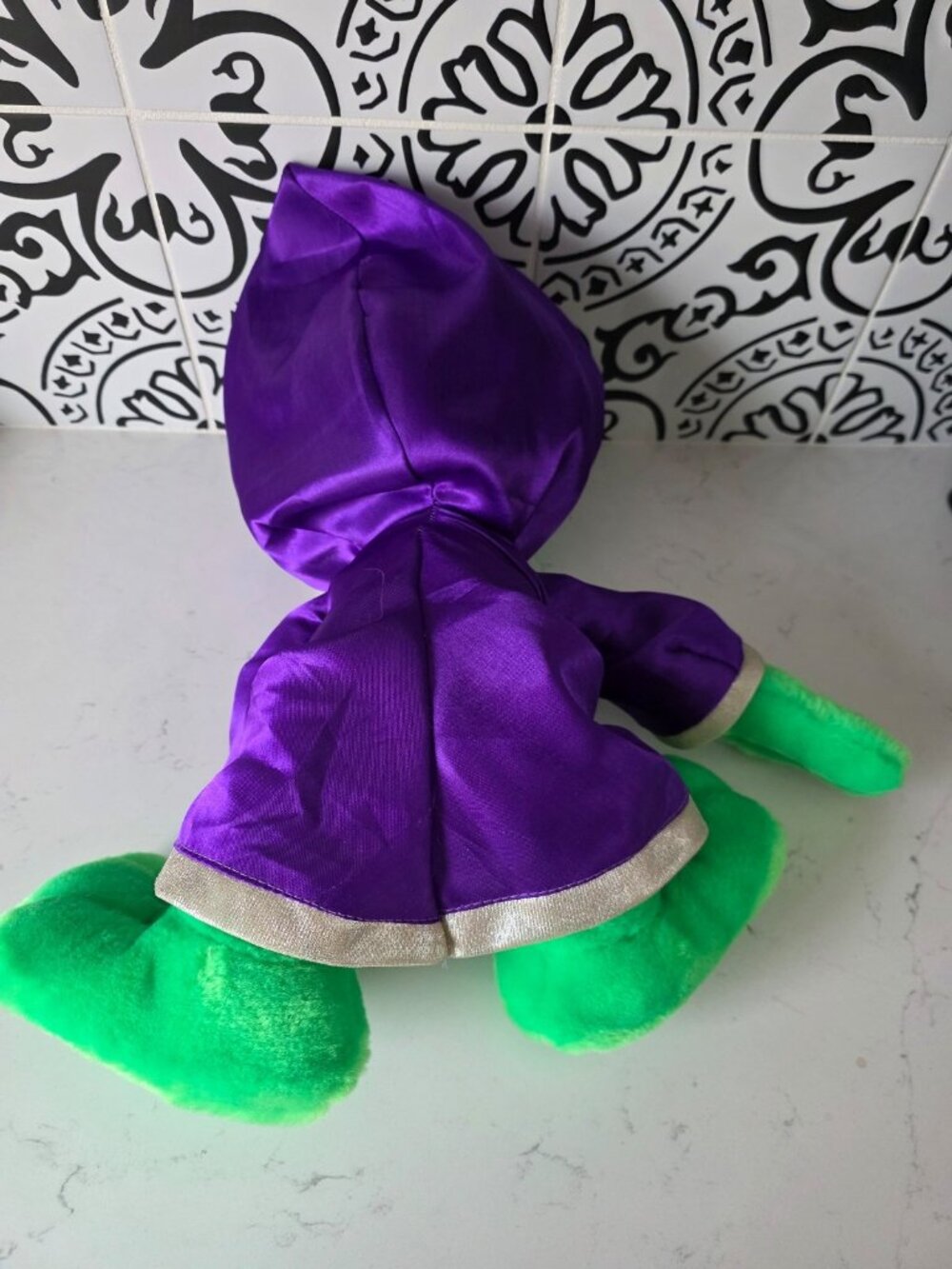 Vintage Believe the Alien NANCO 1996 Purple hoodie large 17” Plush - Picture 4 of 5